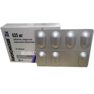 AMOKSİKLAV 2X625 mq